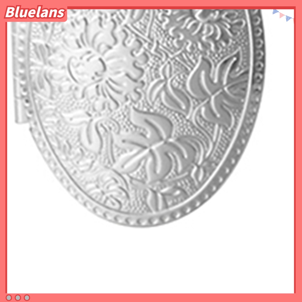 [BLS] Unisex Fashion Perak Berlapis Paduan Ukir Liontin Liontin Rantai Kalung Perhiasan