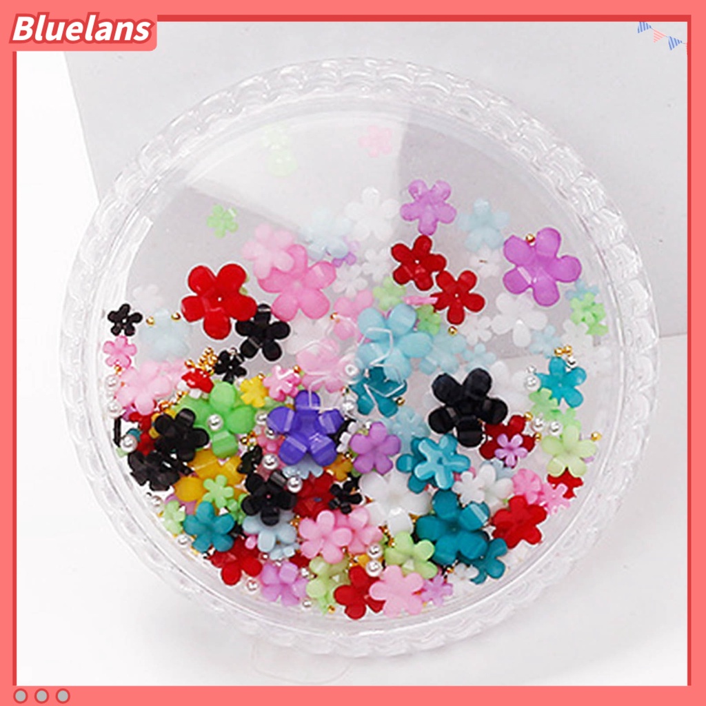 [BLM] Dekorasi Nail Art Floret Charms Nail Beauty Resin Craft 3D Bunga DIY Hiasan Kuku Manikur Aksesoris