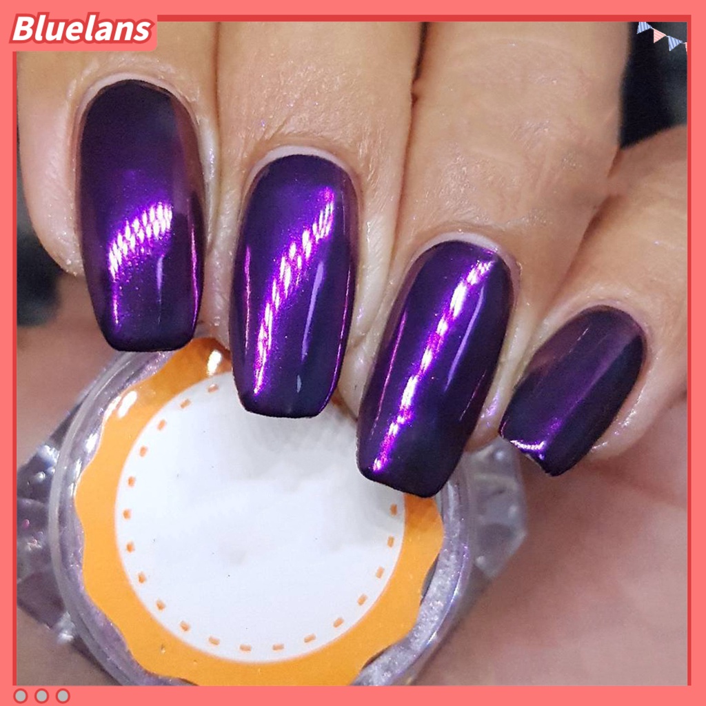 [BLM] 25g Bubuk Kuku Pigmen Halus Dekorasi Kuku Perlengkapan Nail Art Kuku Palsu Pink Neon Mirror Dipping Powder Untuk Salon Kuku