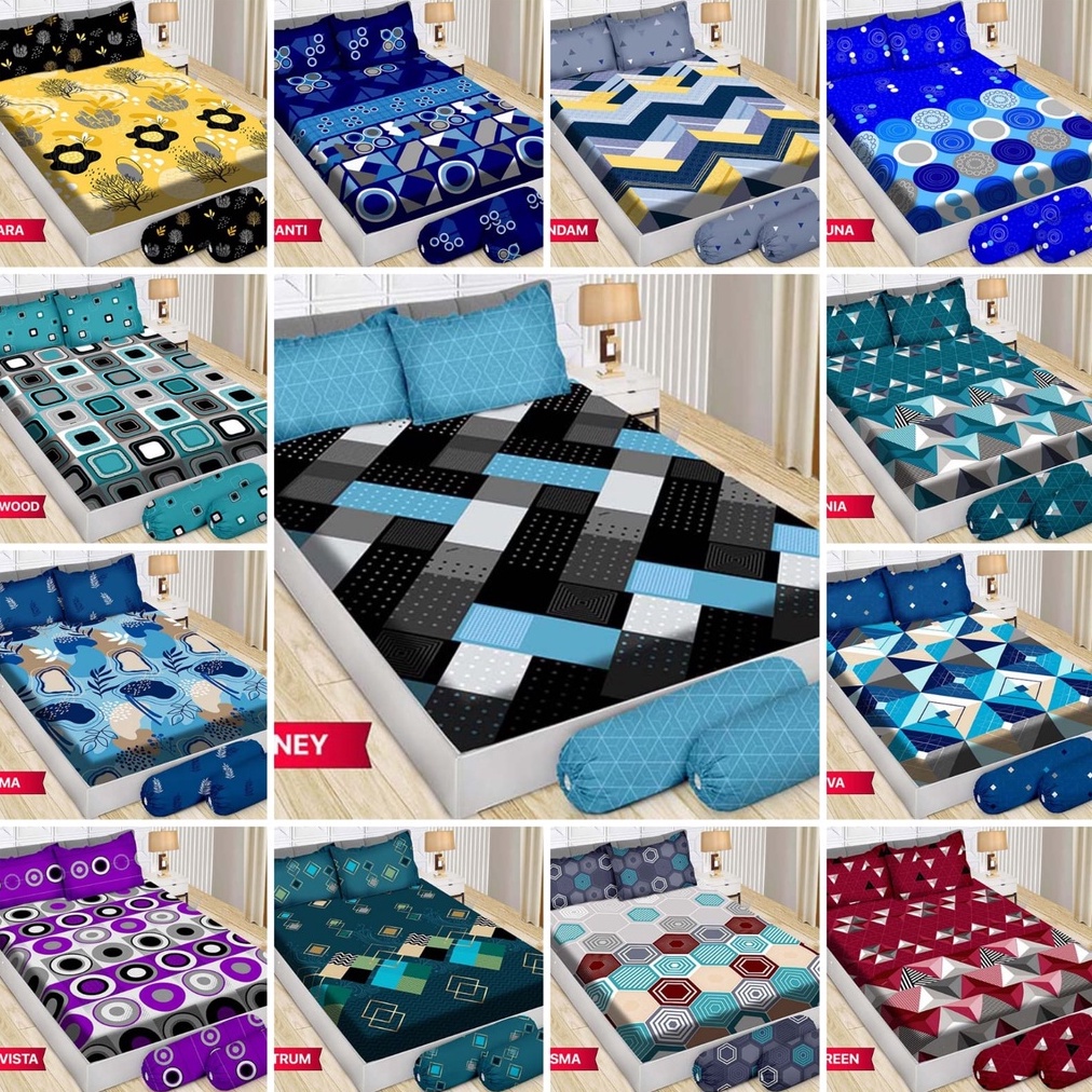 SPREI / SEPRAI BONITA 3D DISPERSE Uk No 1 / KING 180x200x20 - MOTIF2 MINIMALIST
