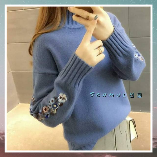 IMPORT WOMAN WINTER TURTLENECK TOP 'MISCHA' BAJU ATASAN WANITA MUSIM DINGIN