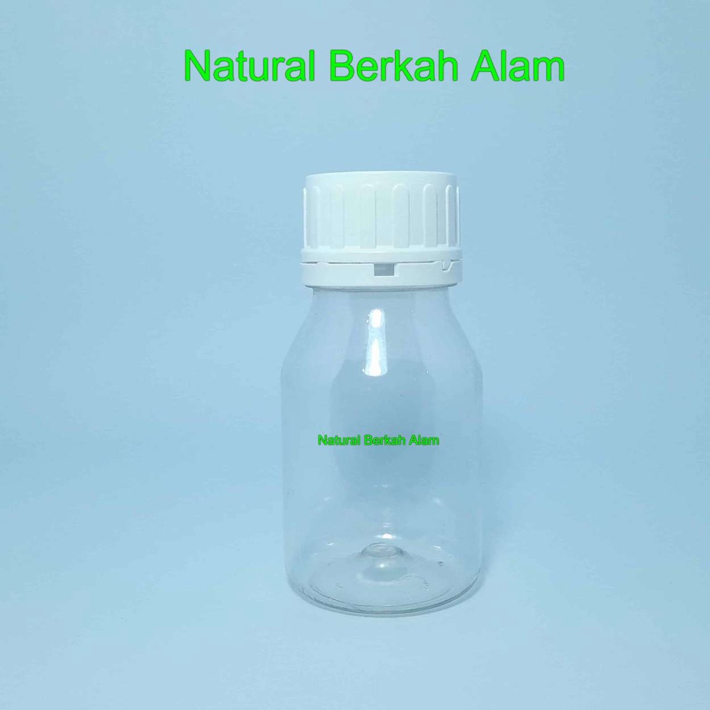 Botol PS 250 ml Segel Besar + Alumunium Seal / Botol PS 250ml / Botol Pestisida
