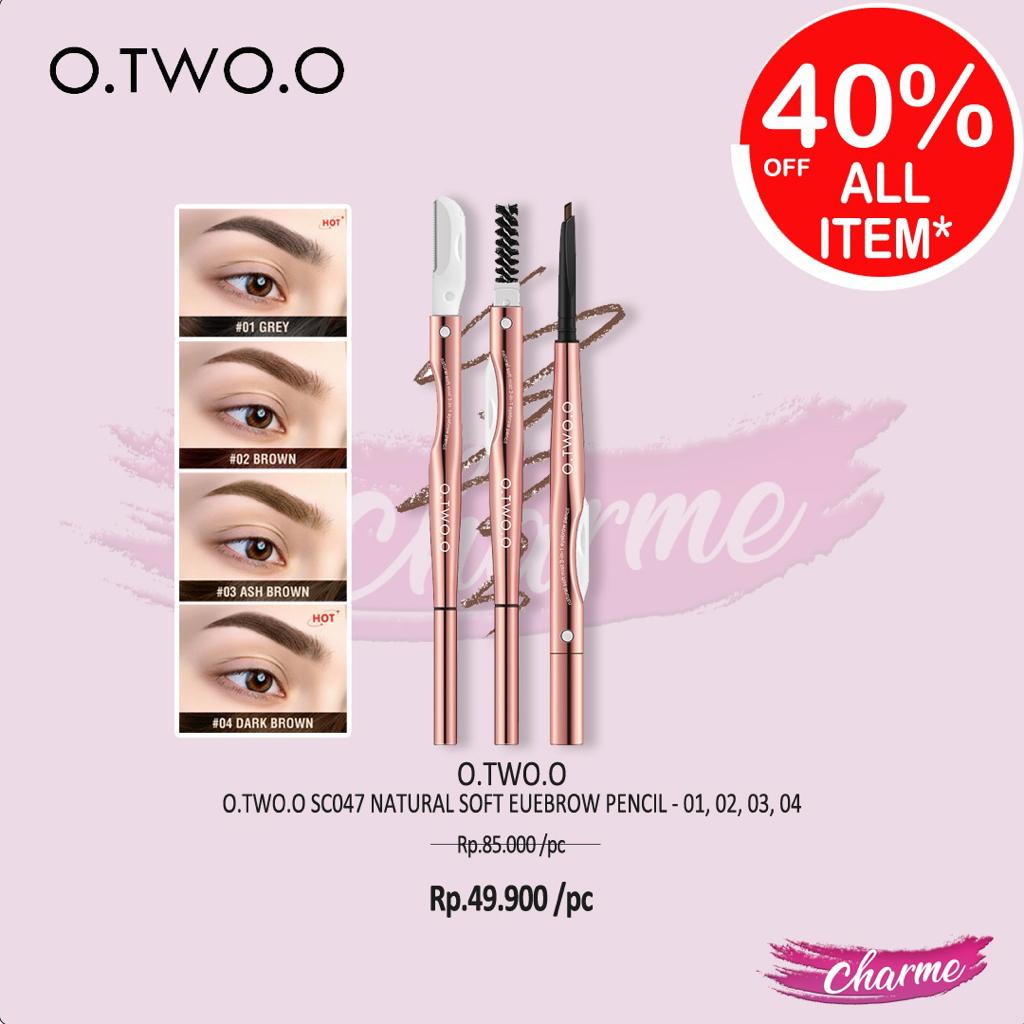 (READY &amp; ORI) O.TWO.O Otwoo Natural Soft Eyebrow Pencil SC047