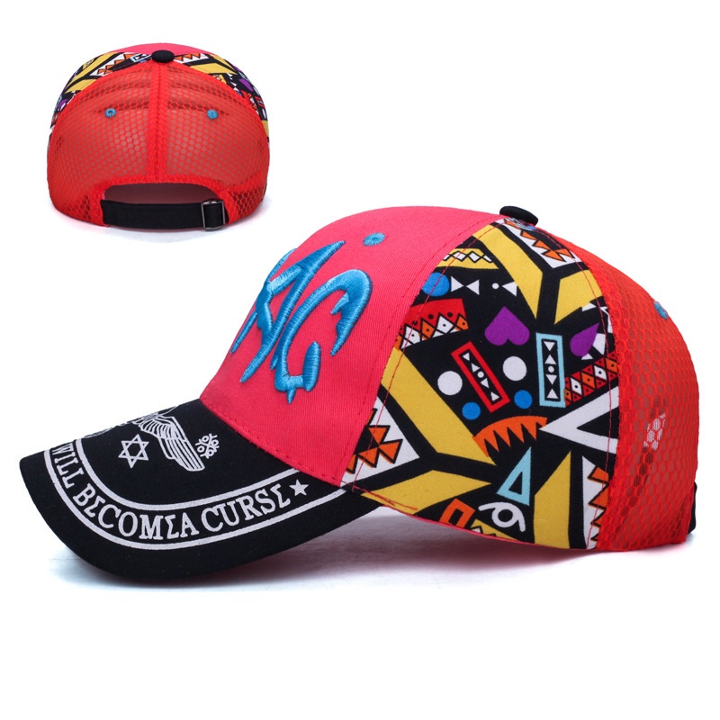 Topi Baseball Tabir Surya Kasual hip hop mesh Breathable