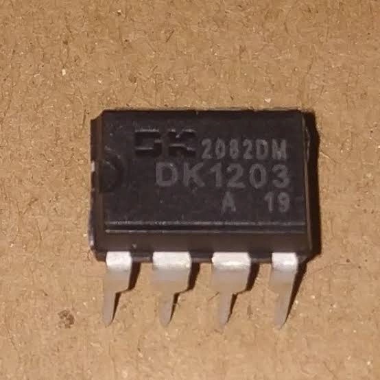 2 Buah 2Pcs DK1203 DK 1203 IC Low Power Off Line Switching Dip-8