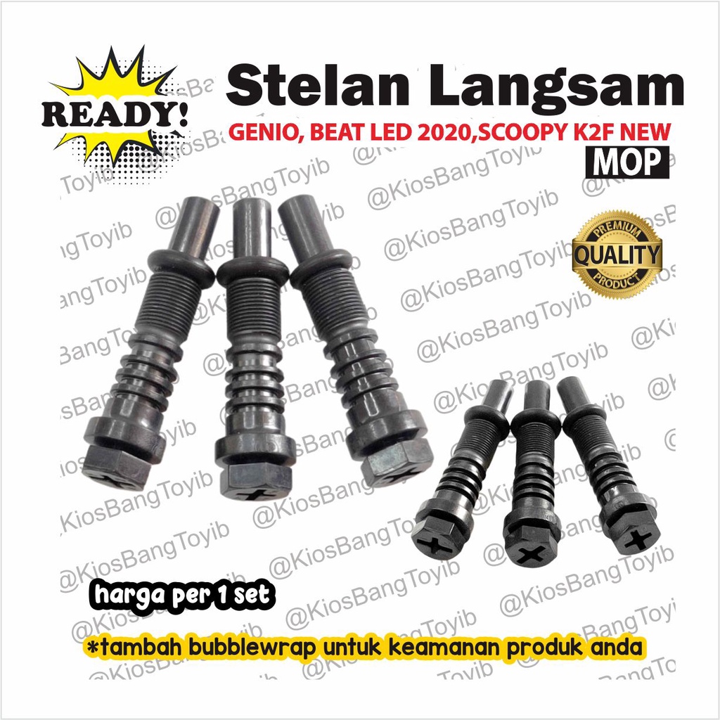 Baut Setelan Gas Langsam/Angin Honda GENIO BEAT LED 2020 SCOOPY (MOP)