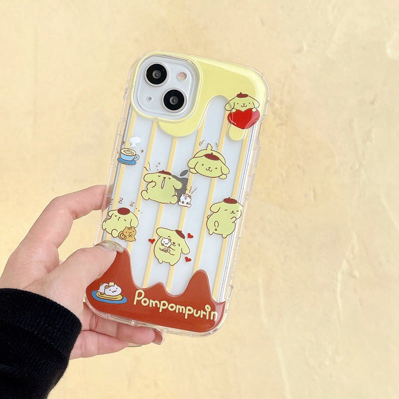 All New Cute sanrio Ice Cream Clear Soft Bumper Case for Apple iPhone XR XS Max 11 12 13 14 Pro Max 14 Plus Girl Woman's Fashion Pretty Phone Case