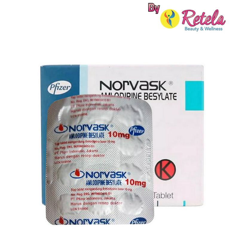 Norvask 10mg Tab 10`S