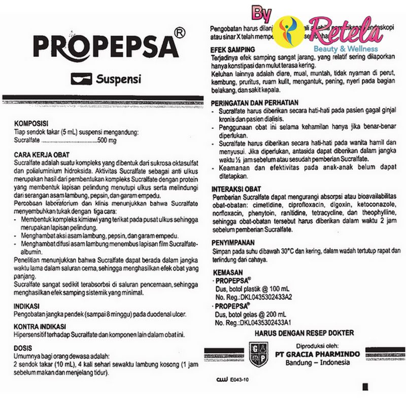 Propepsa Syrup 100ml