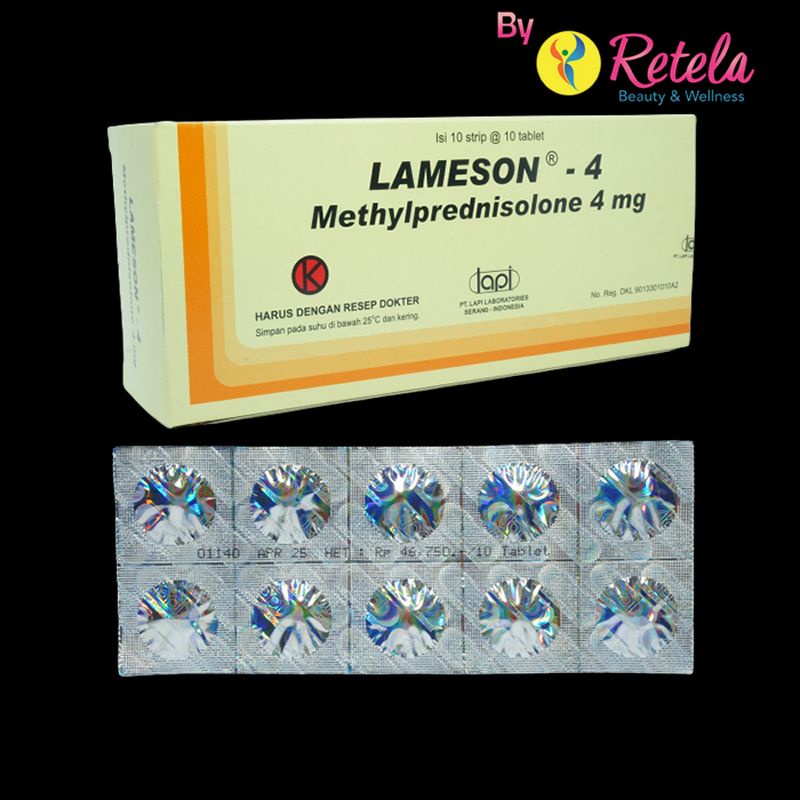 LAMESON 4MG 1 STRIP 10 TABLET