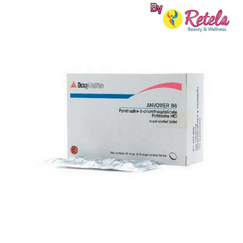 ANVOMER B6 1 STRIP 6 TABLET