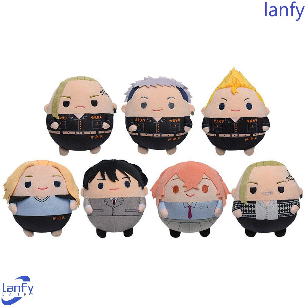 Lanfy Tokyo Revengers Mainan Mewah Anak Hadiah Naoto Tachibana Ken Ryuguji Hinata Tachibana Takemichi Hanagaki Manjiro Sano Boneka Aksesoris Boneka Mainan Boneka Stuffed Toy