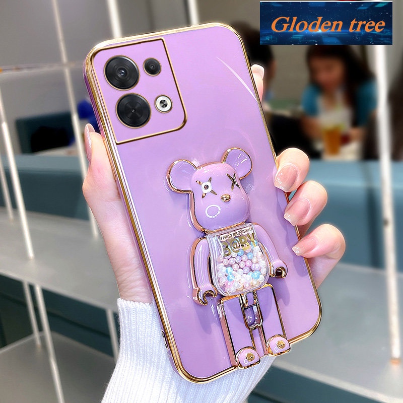 OPPO Toserba sarung pohon mustofaloden mustofaasing ̽eno 8 5g 2022 reno8 pro 5g Casing hp toserbaoftcase -motiflectroplated silikon shockproof mustofarotector suketmooth suketrote rumbai intipumper mustofaover new design