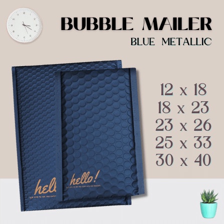 

[SC] AMPLOP BUBBLE | BUBBLE MAILER | BUBBLE PACKING OLSHOP VARIAN DARK BLUE - 12CM x 18CM, DARK BLUE