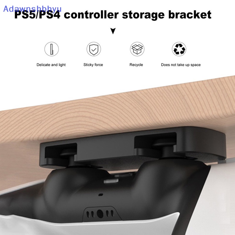 Adhyu 1pcs Kontroler Game Portabel Rak Penyimpanan Gantung Handle Gamepad Console Holder Stand Untuk Ps5 /ps4 Aksesoris Game ID