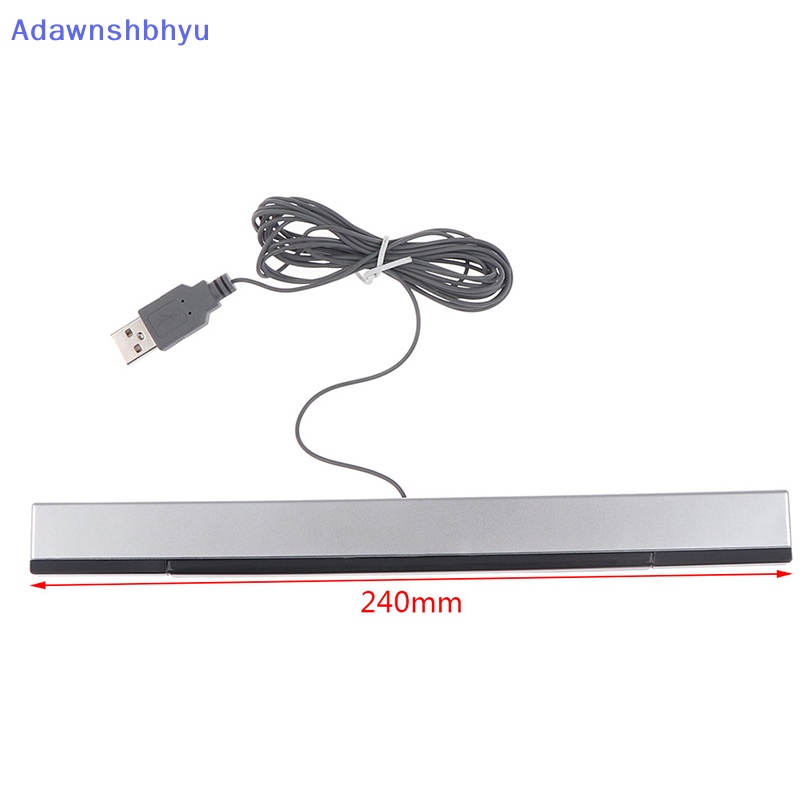 Adhyu Wii Sensor Bar Wired Receivers IR Signal Ray USB Plug Pengganti Nitendo ID