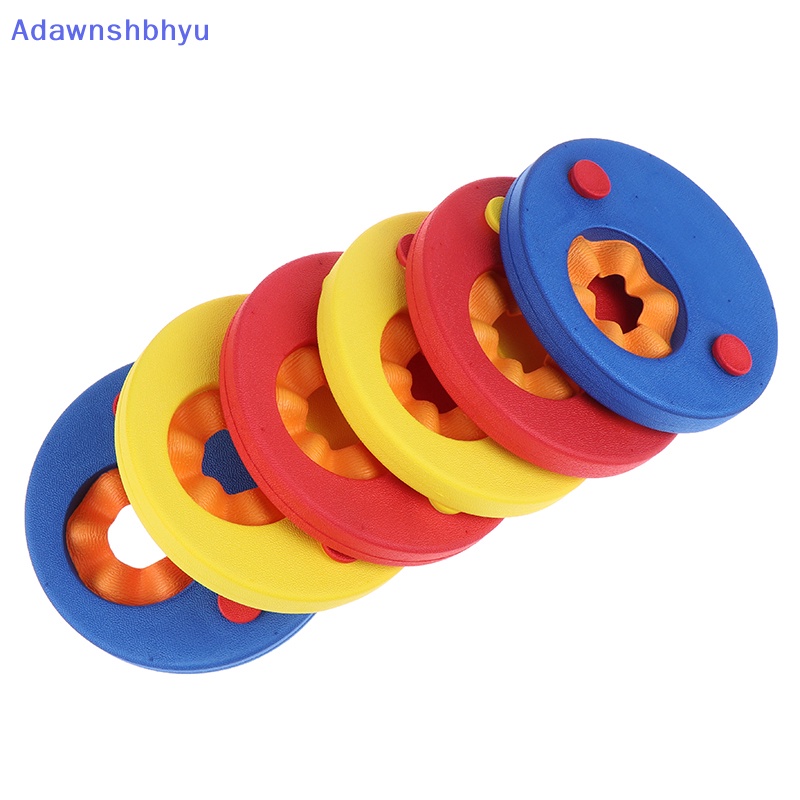 Adhyu 6PCs EVA Foam Board Discs Arm Bands Floag Sleeves Kolam Renang Bayi Lingkaran ID