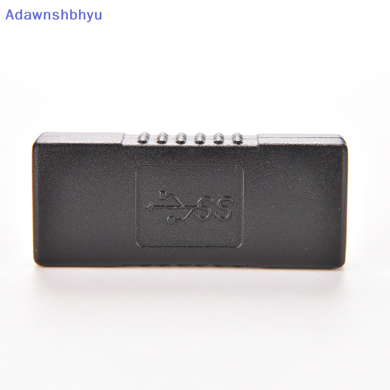 Adhyu USB 3.0 Type A Female to Female Konektor Adapter Coupler Pengubah Gender ID