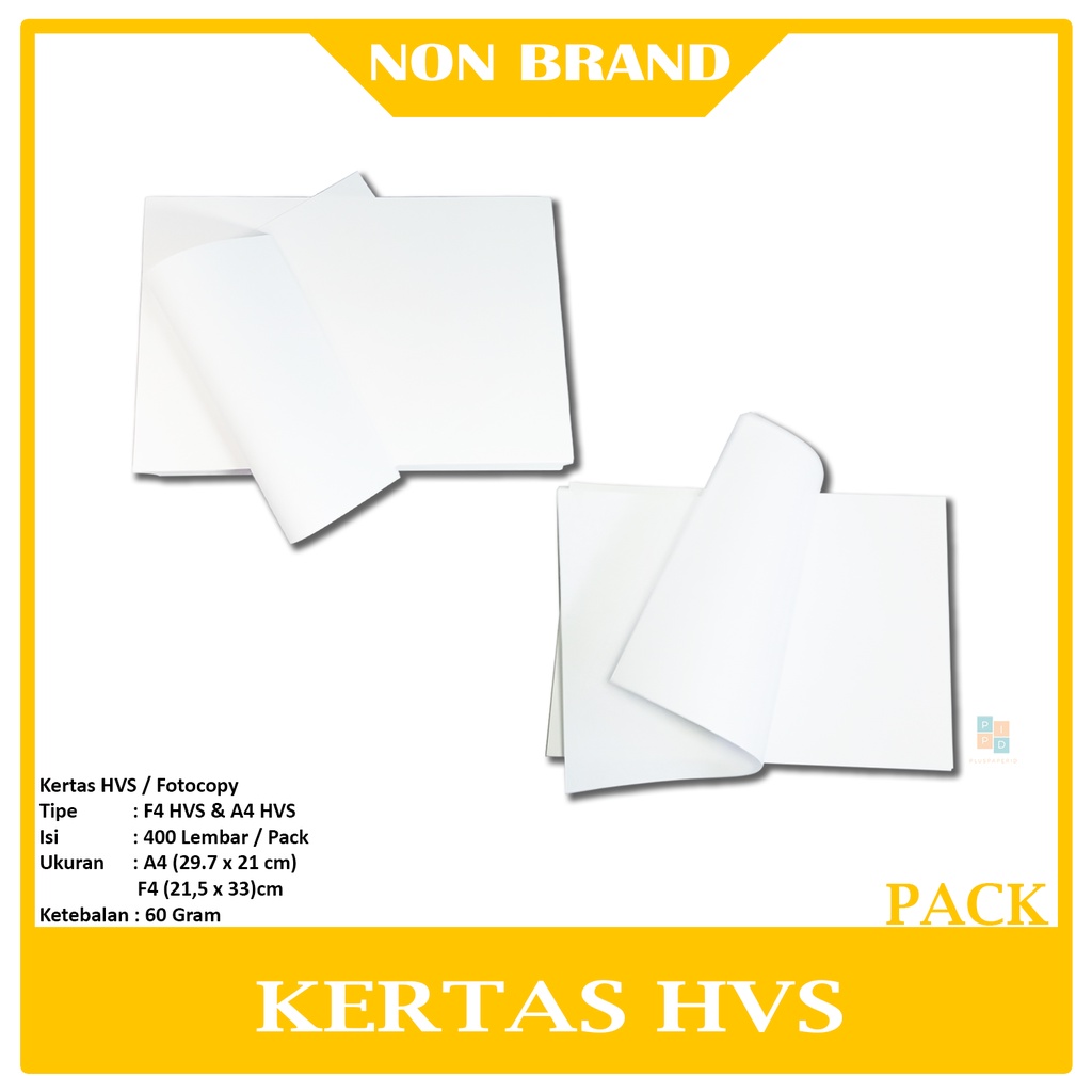 

PPID - Kertas Fotocopy F4 & A4 60gram - Pack