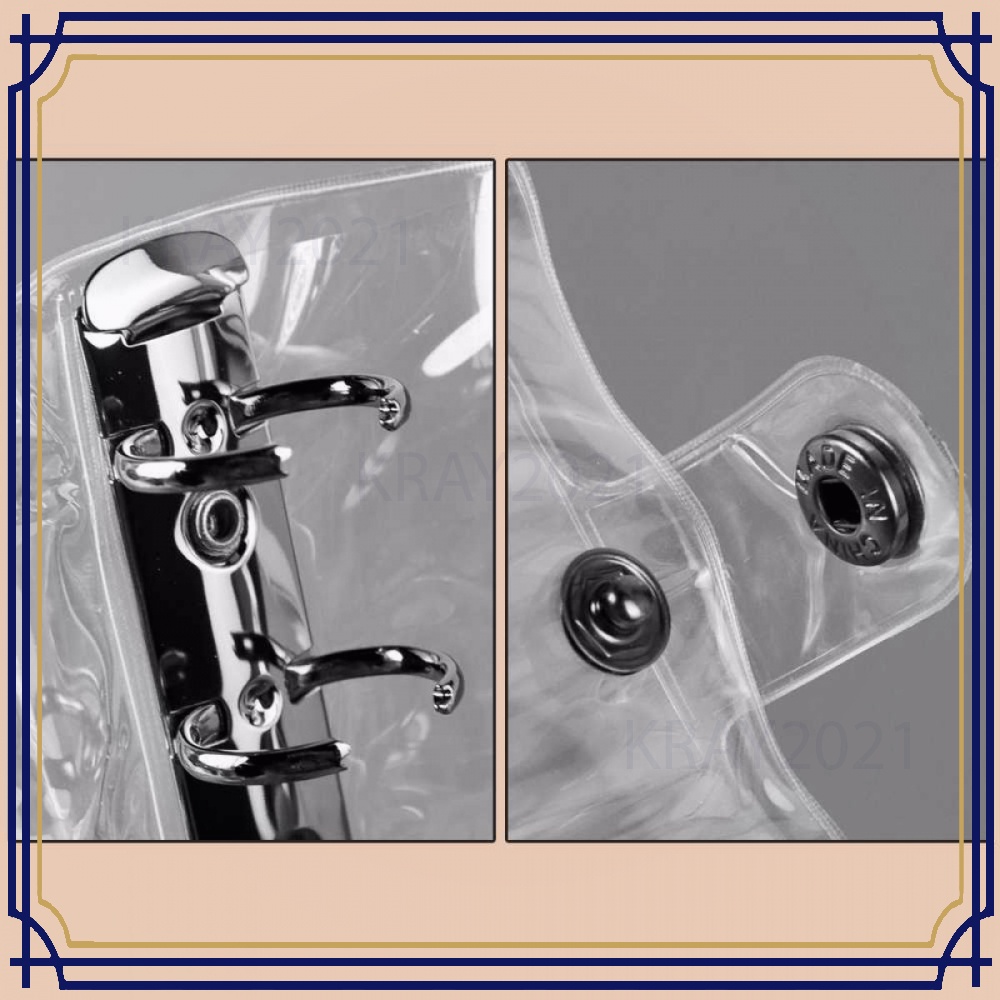 Cover Binder Buku Catatan Jurnal 3 Ring Ukuran A8 AK172