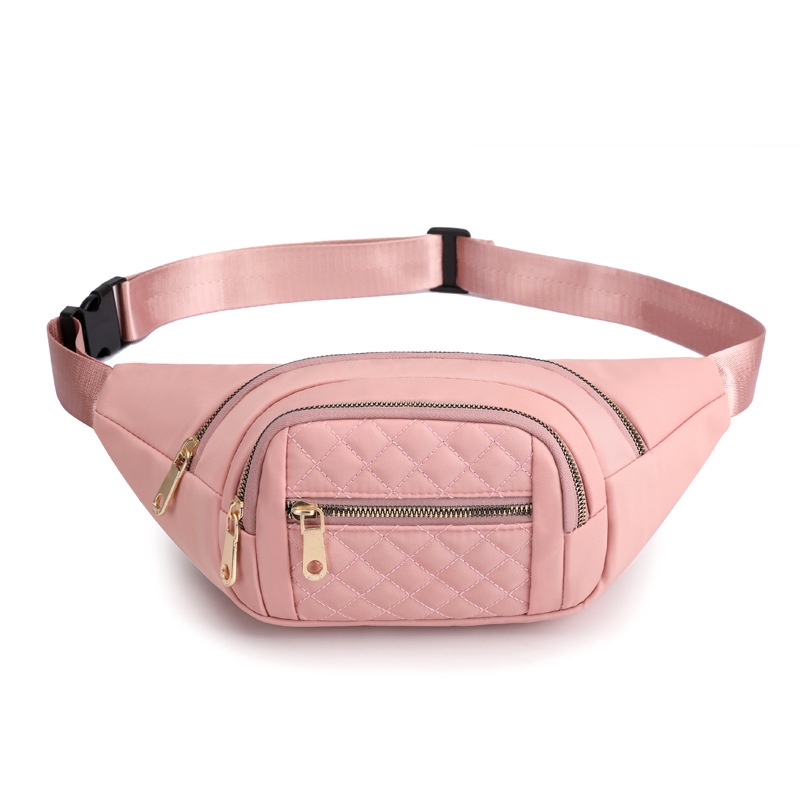 tas perut Tas pinggang pria wanita bahan nilon berkualitas harga grosir bisa cod