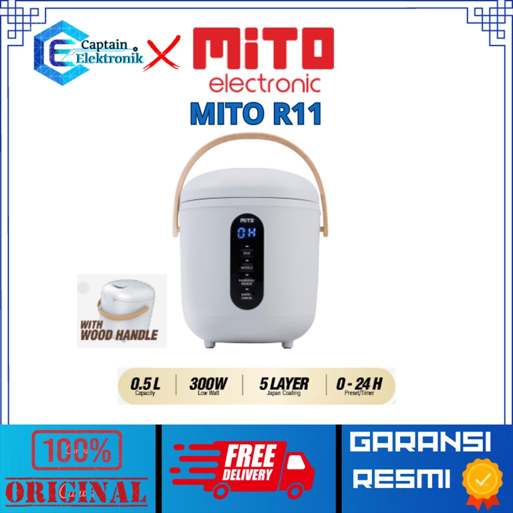 MITO MINI RICE COOKER R11 / R-11 / R 11 kapasitas 0.5 L