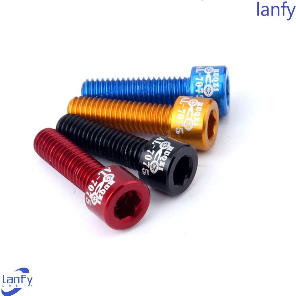 Lanfy Bike Handle Riser Screw 4Pcs /Set Cycling M5*17MM Sepeda Jalan Lipat