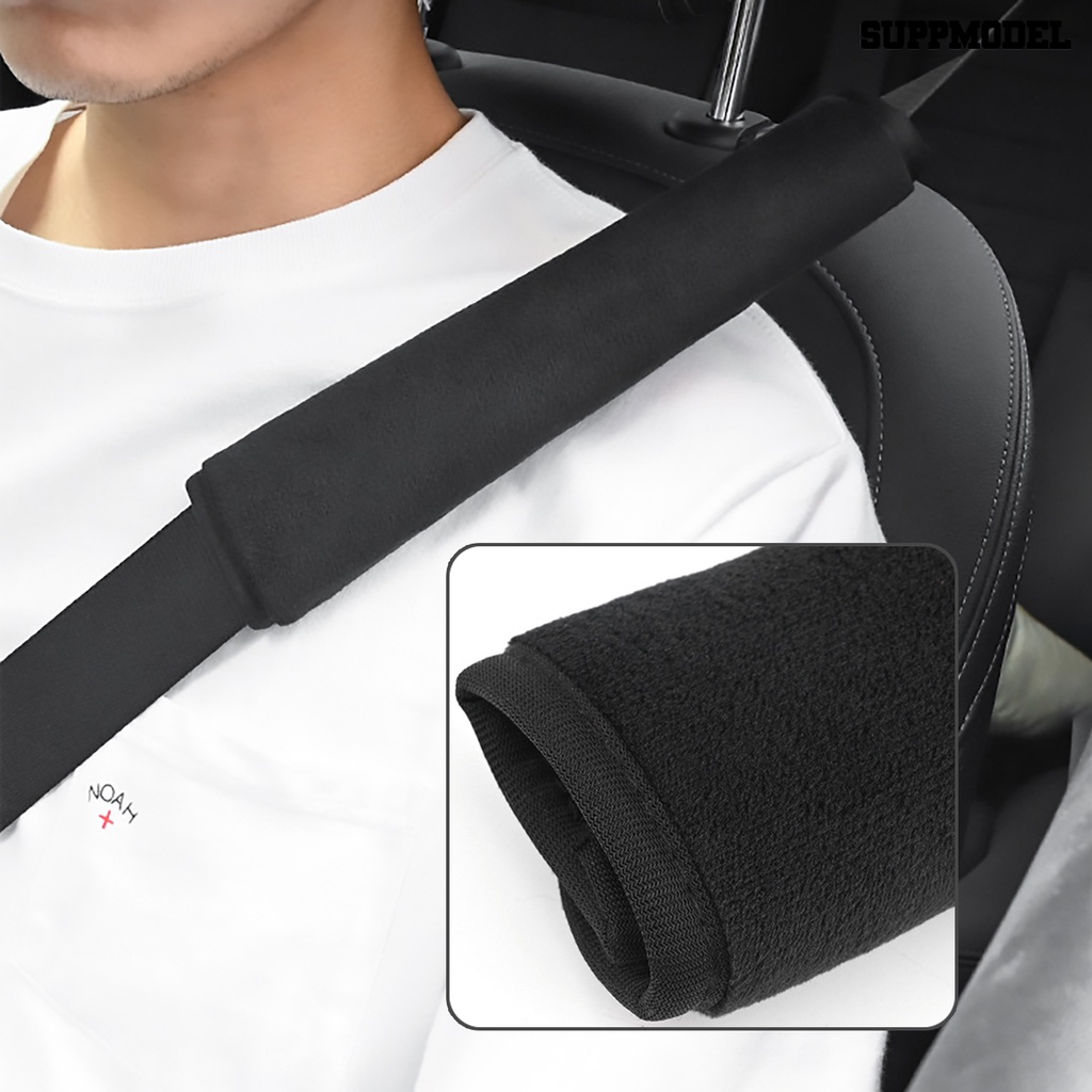 [SM]1 Pasang Seat Belt Cover Nyaman Lembut Mewah Bayi Anak Tali Jok Mobil Bantalan Bahu Aksesoris Interior