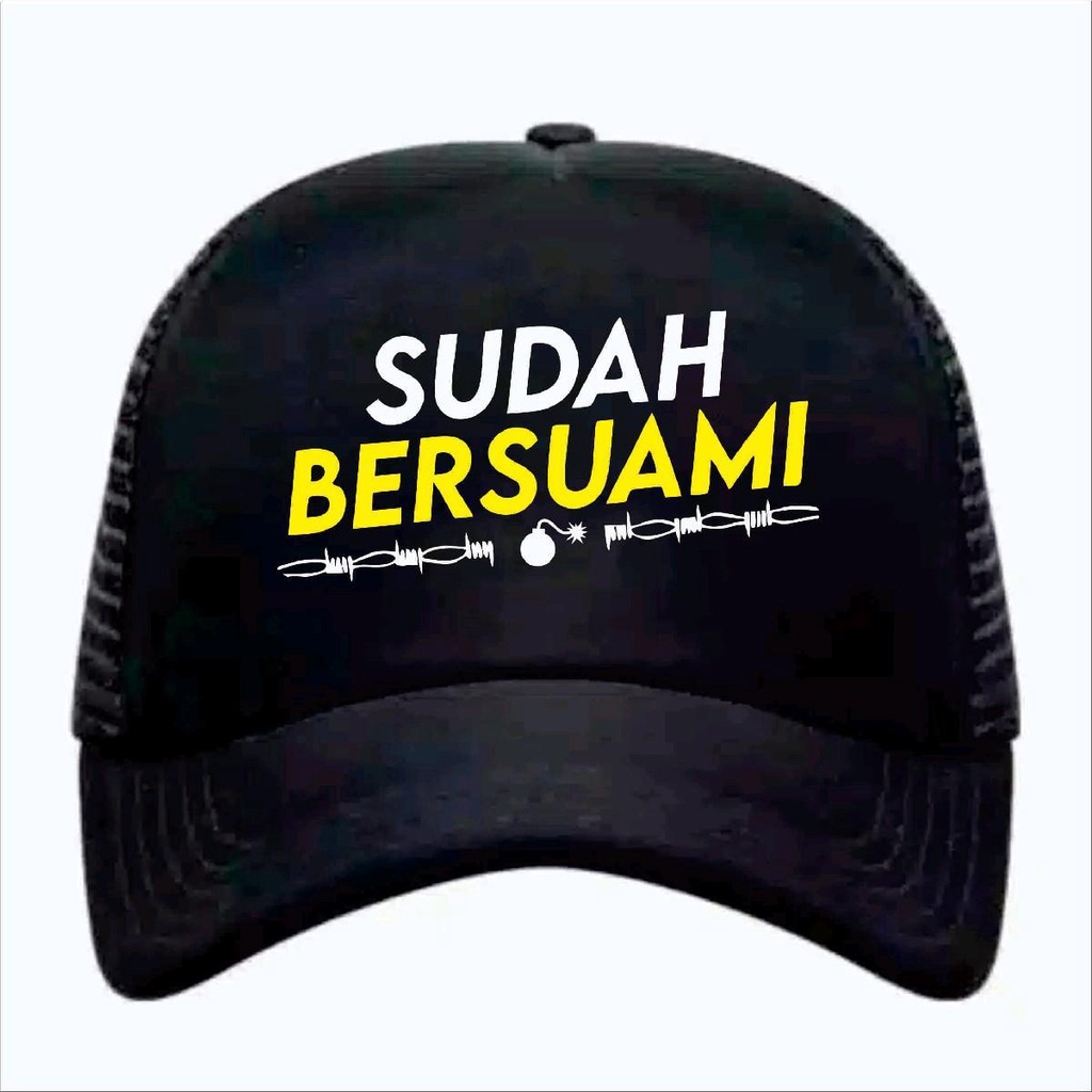 TOPI TRUCKER SUDAH BERSUAMI (BAYAR DITEMPAT)