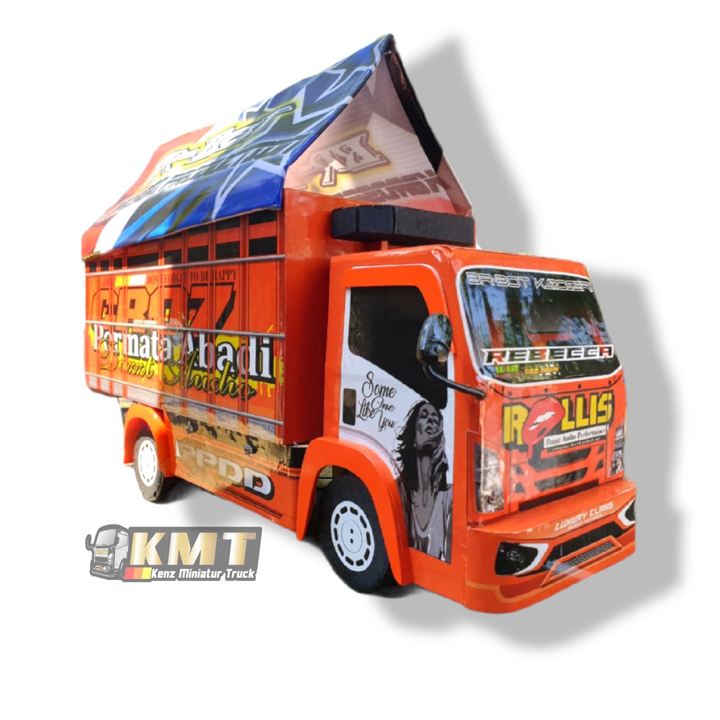 MINIATUR TRUK OLENG TERLARIS & TERMURAH (DETAIL)