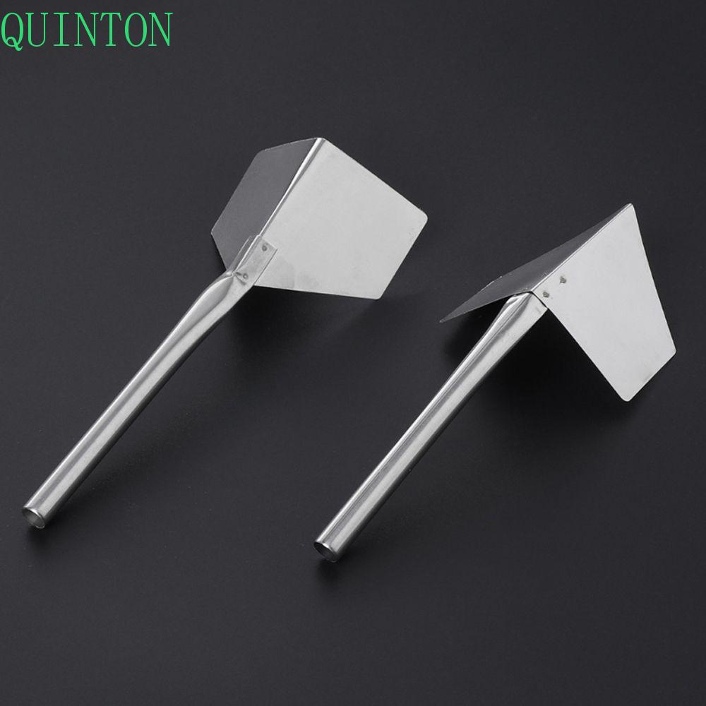 Quinton Corner Trowel Bangunan Portable Stainless Steel Perbaikan Rumah Gagang Logam Perbaikan Rumah Dekorasi Plesteran Penggunaan