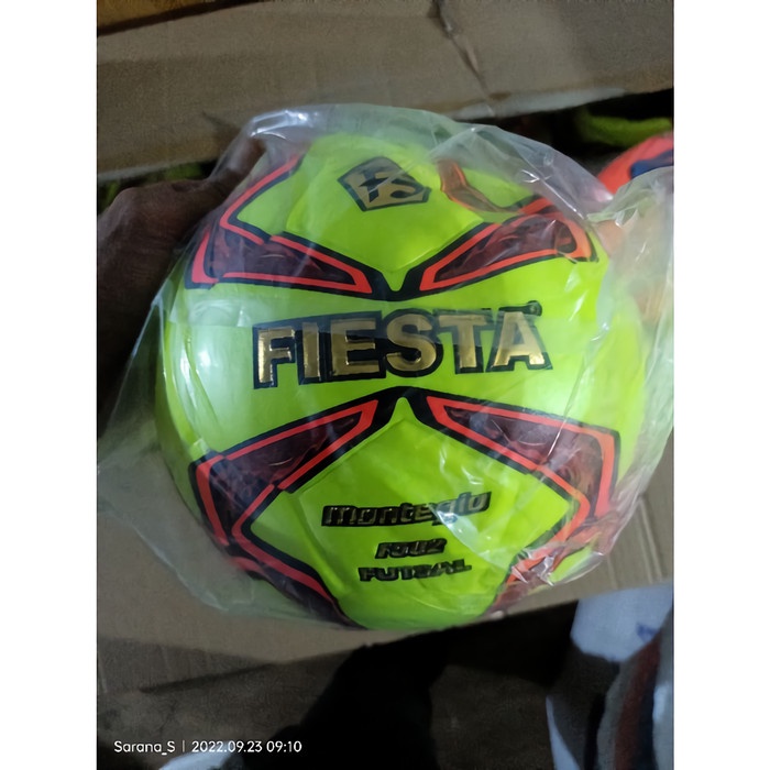 Fiesta Futsal Ball Kit | Bola Futsal Fiesta | Futsal | Bola Terlariss
