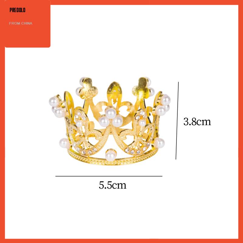 [Predolo] Topper Kue Princess Crown 2.17 ''Untuk Pesta Tema Baby Shower Anniversary