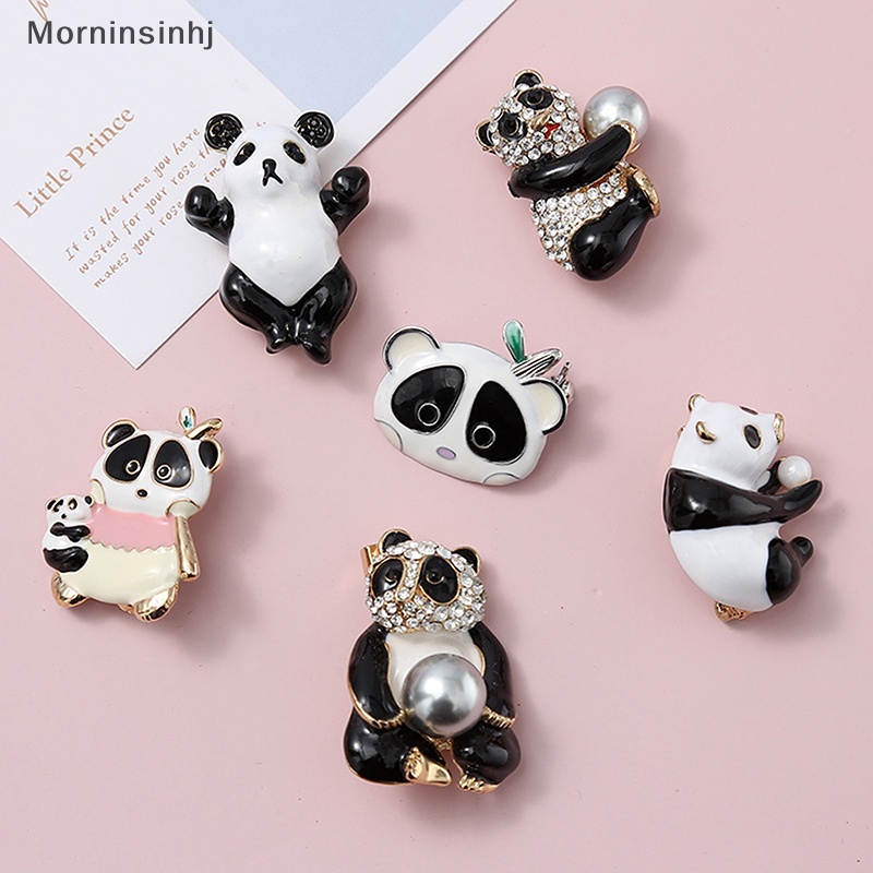 Mornin Bros Hewan Panda Lucu Untuk Wanita Anak Fashion Kemeja Dress Perhiasan Pin id