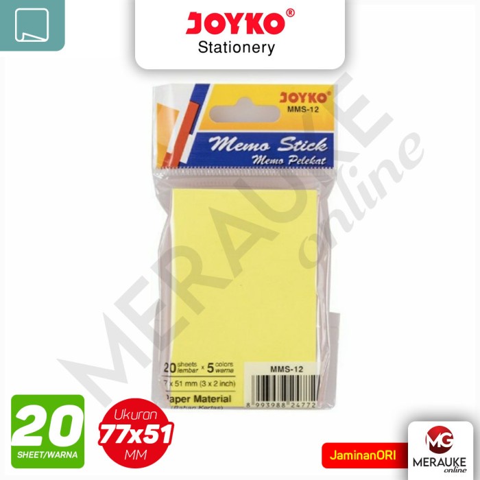 

JOYKO Stickey Note MMS-12