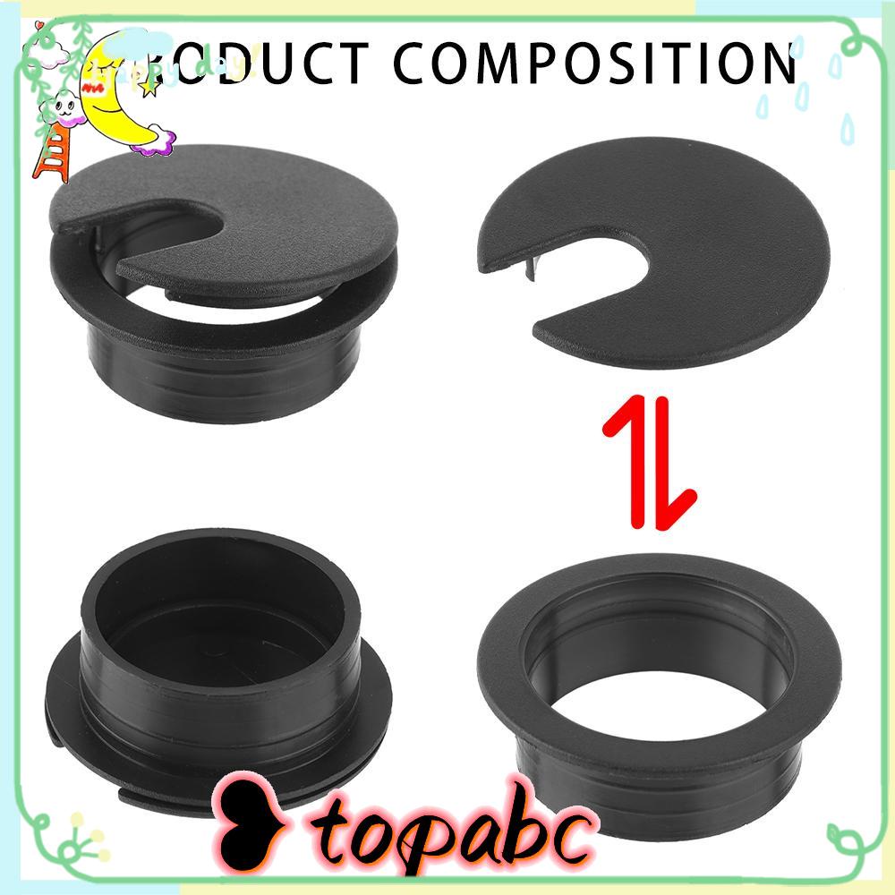 TOP 35/50mm Penutup Lubang Kawat Hardware Office Organizer Buckle Line Kotak Garis