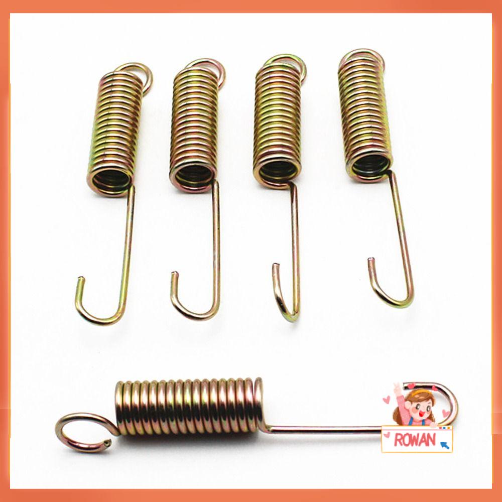 R-FLOWER 2pcs Kaki Penyangga Stand 2gaya Bagian Kendaraan Elektrik Scooter Bracket Spring Spring Tarik Reed