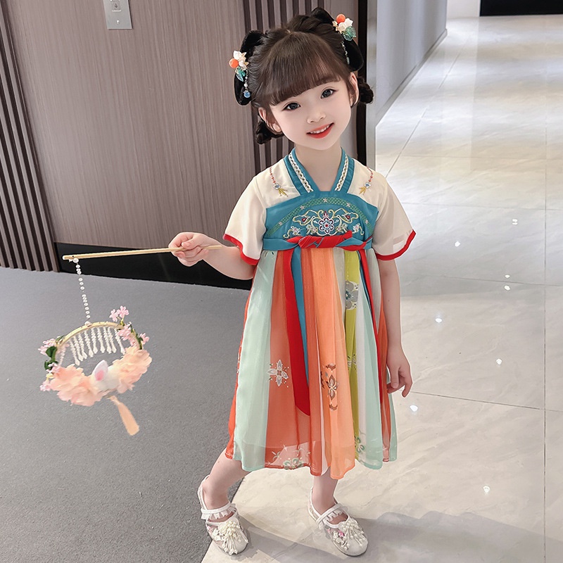 BAJU ANAK PUTRI KERAJAAN CHINA BAJU KUNO ANAK