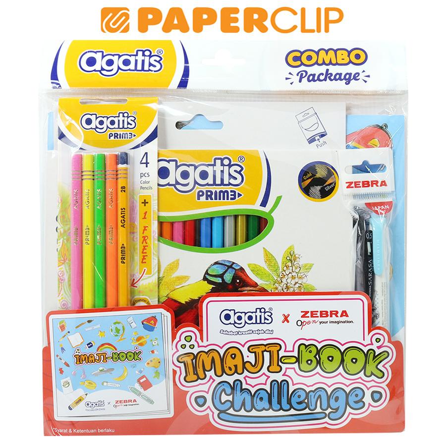 

PAKET MENGGAMBAR / ART SET AGATIS IMAJI-BOOK SET2