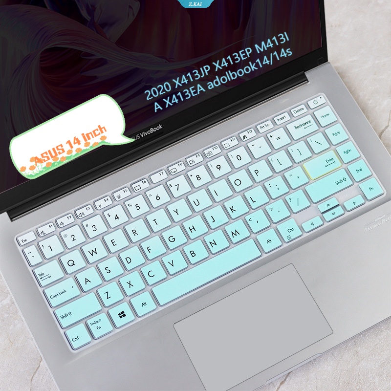 Cover Keyboard Laptop Untuk Asus 14inch 2020 X413JP X413EP M413IA X413EA 14/14s Kulit Pelindung Keyboard Silikon Tahan Air Dan Debu Cakupan Penuh [ZK]