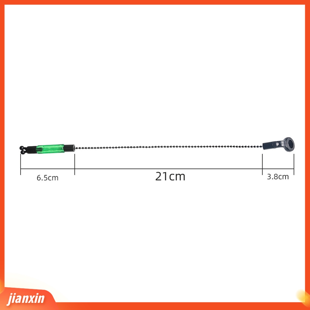 (In Stock) Alarm Memancing Swinger Rantai Besi Set Ada Lampu Alat Pancing Profesional Aksesoris Outdoor Tasik Fishing Bite Indicator Perlengkapan Memancing