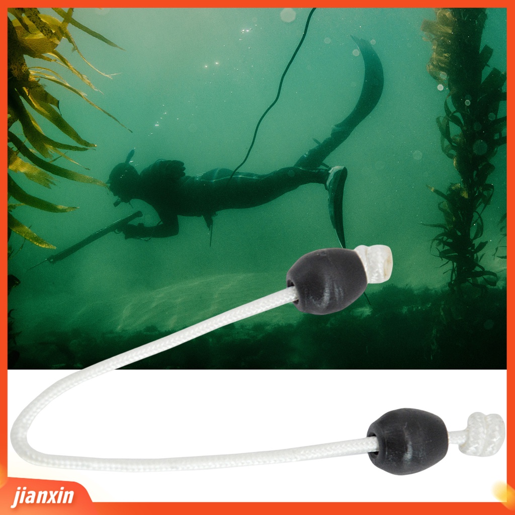 (In Stock) Konektor Tabung Loop 2mm Tali Bentuk V Tarik Tinggi Aksesoris Memancing Laut Bawah Air Adaptor Tabung Karet Untuk Memancing