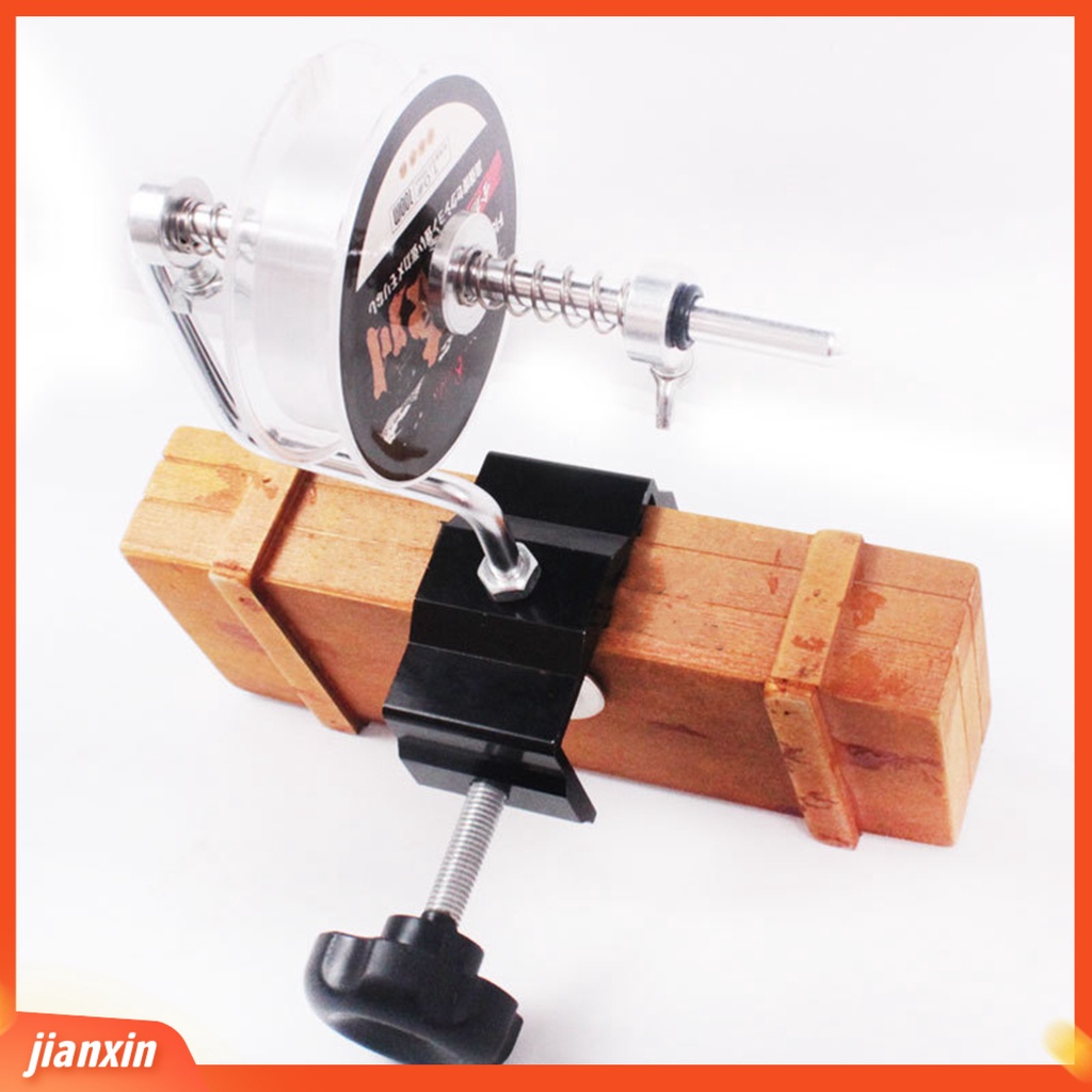 (In Stock) Penggulung Garis Pancing Bahan Aluminium Alloy Spiral Fixed Spooler Machine Untuk Outdoor