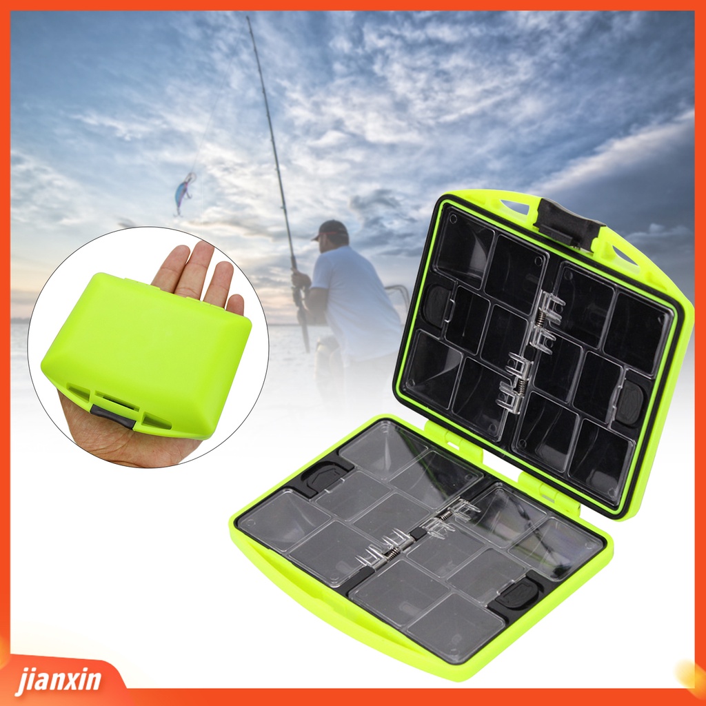 (In Stock) Storage Box Tempat Penyimpanan Aksesoris Alat Mini Plastik Portable Dua Sisi Untuk Washi Tape