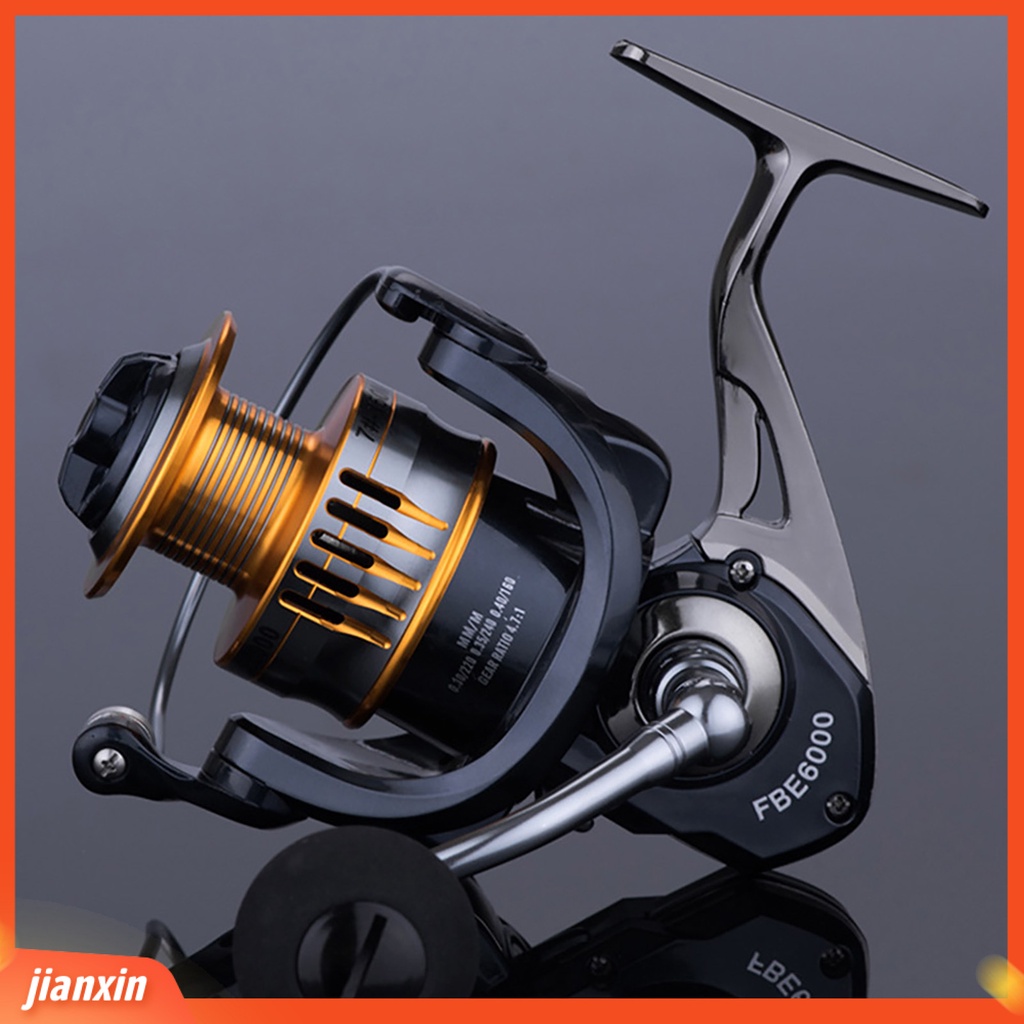 (In Stock) Spinning Reel Gulungan Berputar Pancing Bahan Metal Ultra Halus Tahan Lama Untuk Hadiah