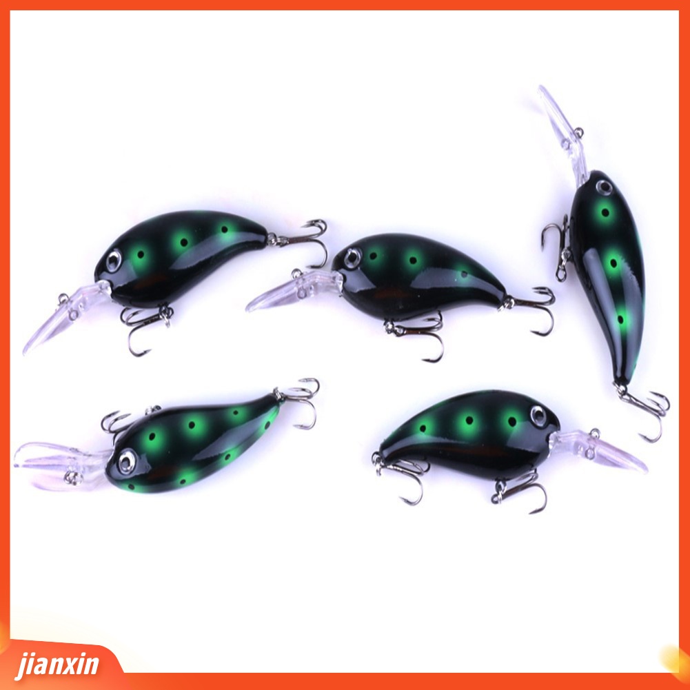 (In Stock) Floating Wobblers Hard Artificial Bait Fishing Lure Troli Ikan Aksesori