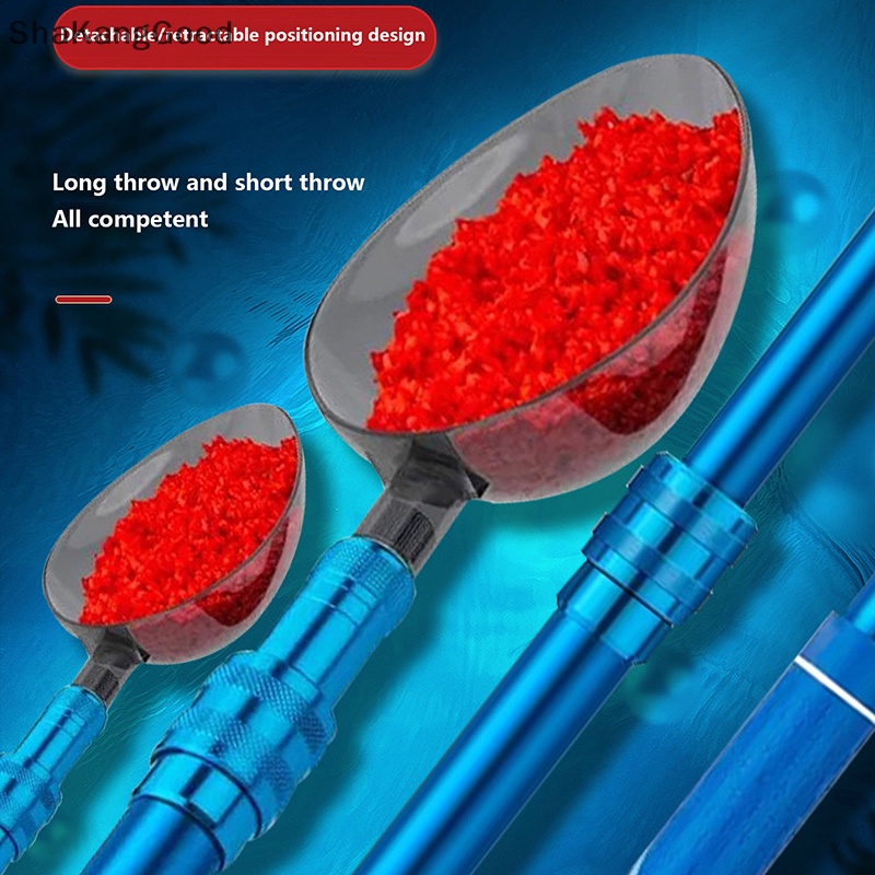 Skid nest Sendok Alat Pancing Perlengkapan Memancing Liar Lempar Panjang Besar hand rod spoon head rod carbon rod and nest making tool SKK