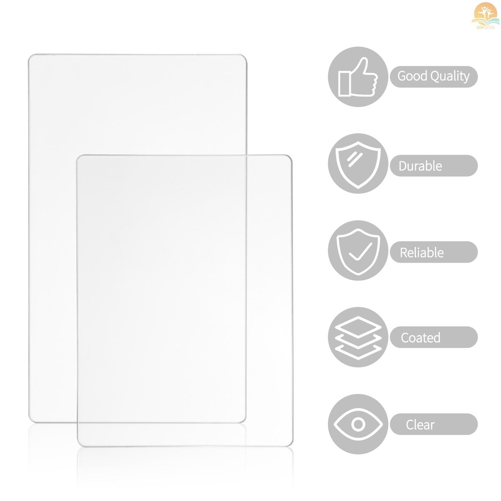 In Stock Transparansi Bantalan Pemotong Die Cutting Plate Untuk Mesin Kerajinan Embos DIY Tebal 3mm Mat19.5x15.5x3mm/7.7x6.1x0.1 ''