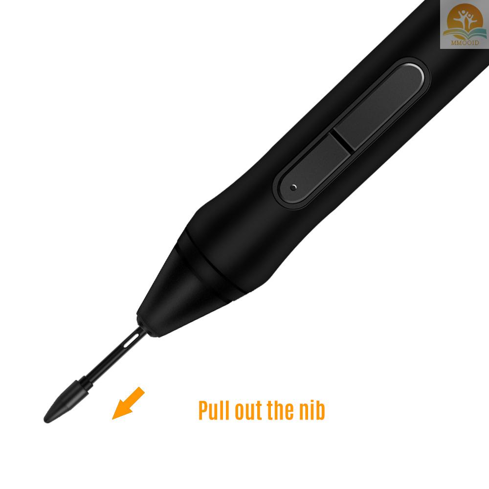 In Stock Huion PN05 10pcs Replacement Nibs Pen Tips Compatible with PW500/PW507 Graphics Drawing  Stylus Black