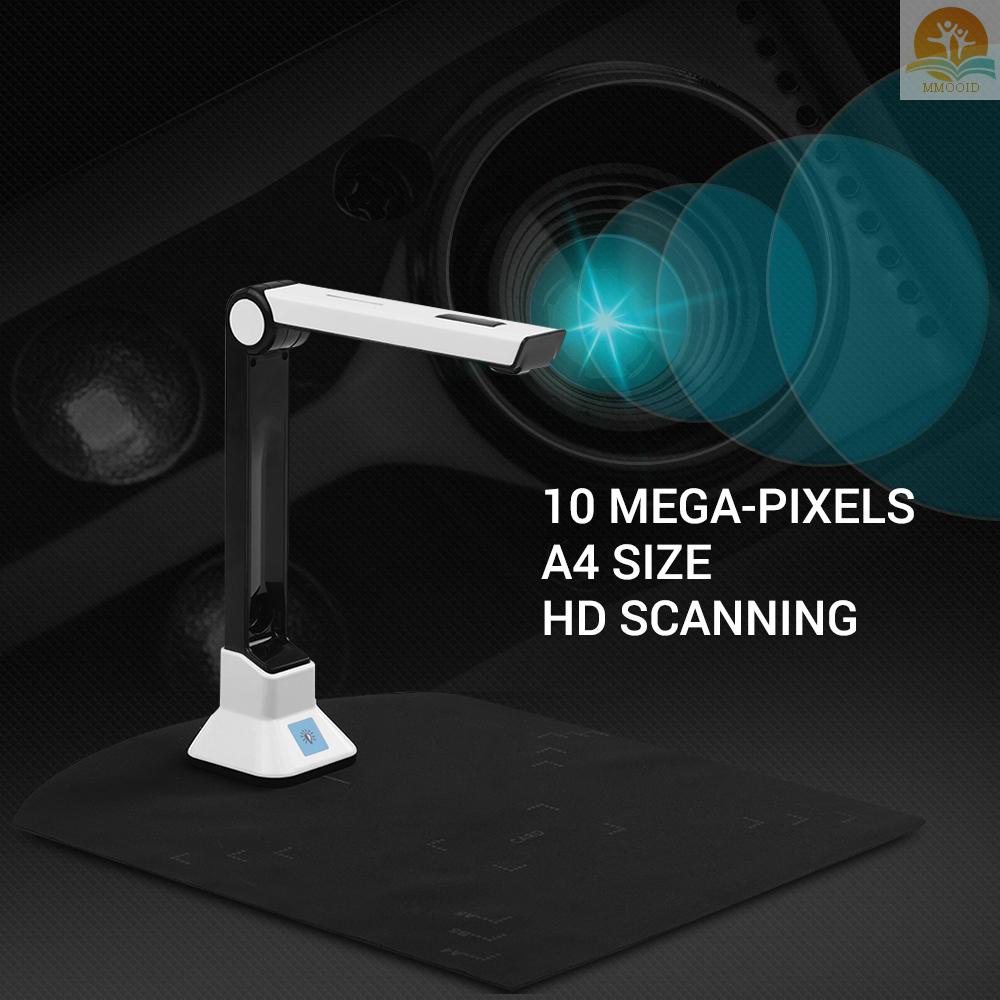 In Stock BK50 Portable 10mega-pixel High Definition Scanner Tangkap Ukuran Kamera Dokumen A4 Untuk Kartu Paspor File Dokumen Pengakuan Dukungan 7bahasa Jerman/ Rusia/ Frenc